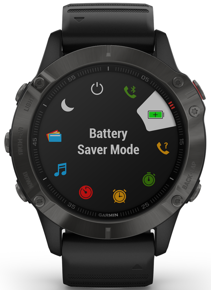 Garmin Watch Fenix 6 Sapphire Grey DLC D 010 02158 11 C W Sellors Luxury Watches