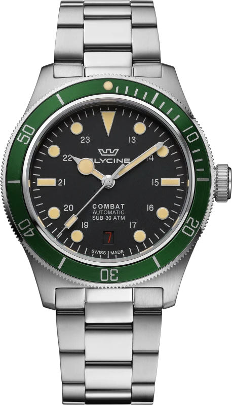 Glycine Watch Combat 6 Classic GL0104 C W Sellors Luxury Watches