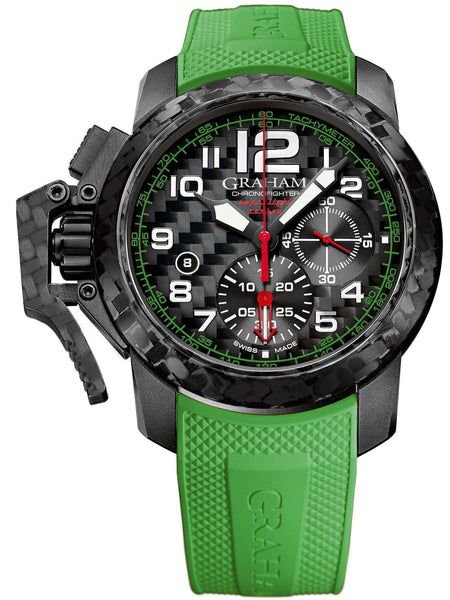Graham Watch Chronofighter Oversize Superlight Carbon 2CCBK.G06A