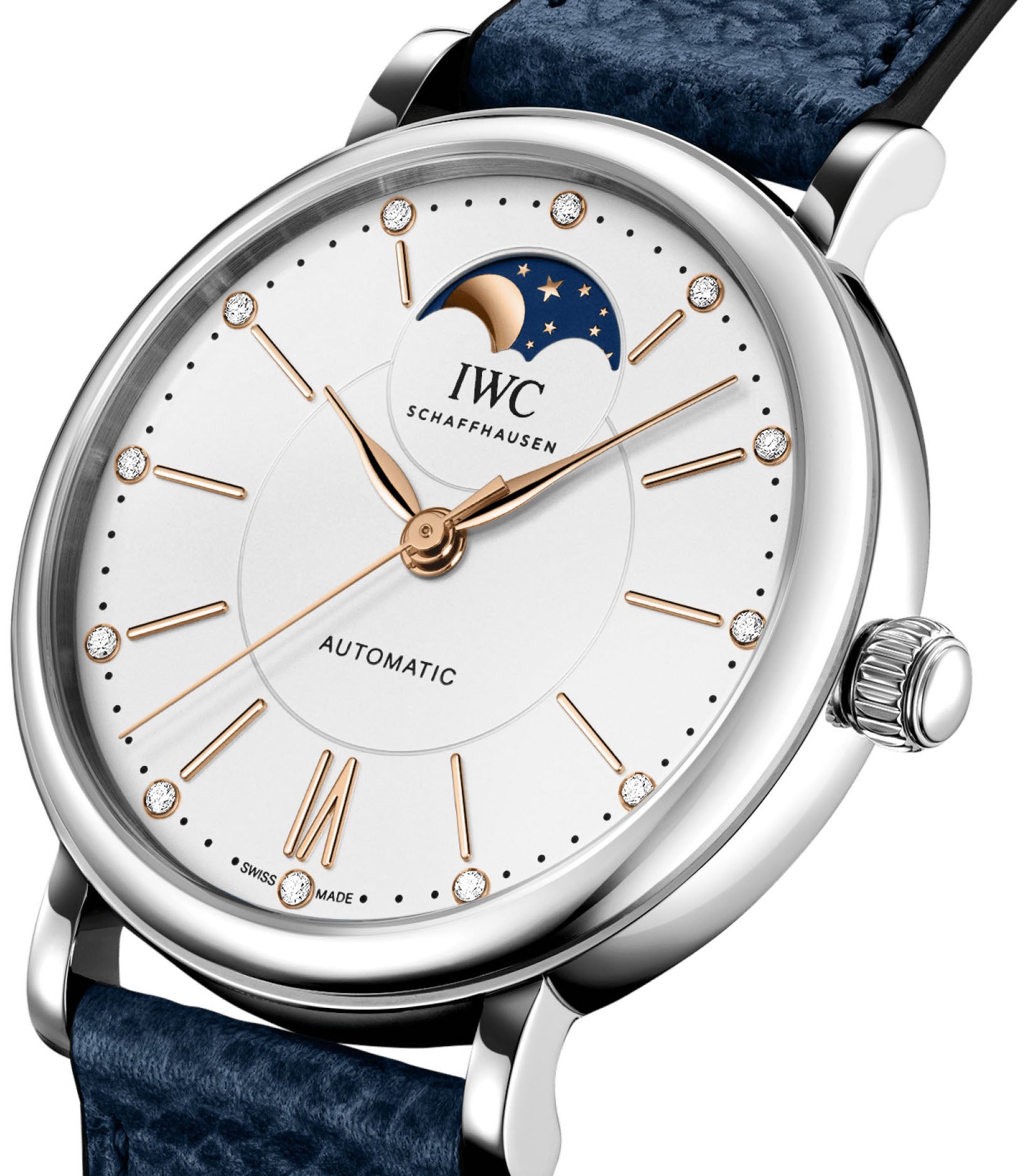 IWC Portofino Automatic Moon Phase 37 Watch IW459601 C W Sellors