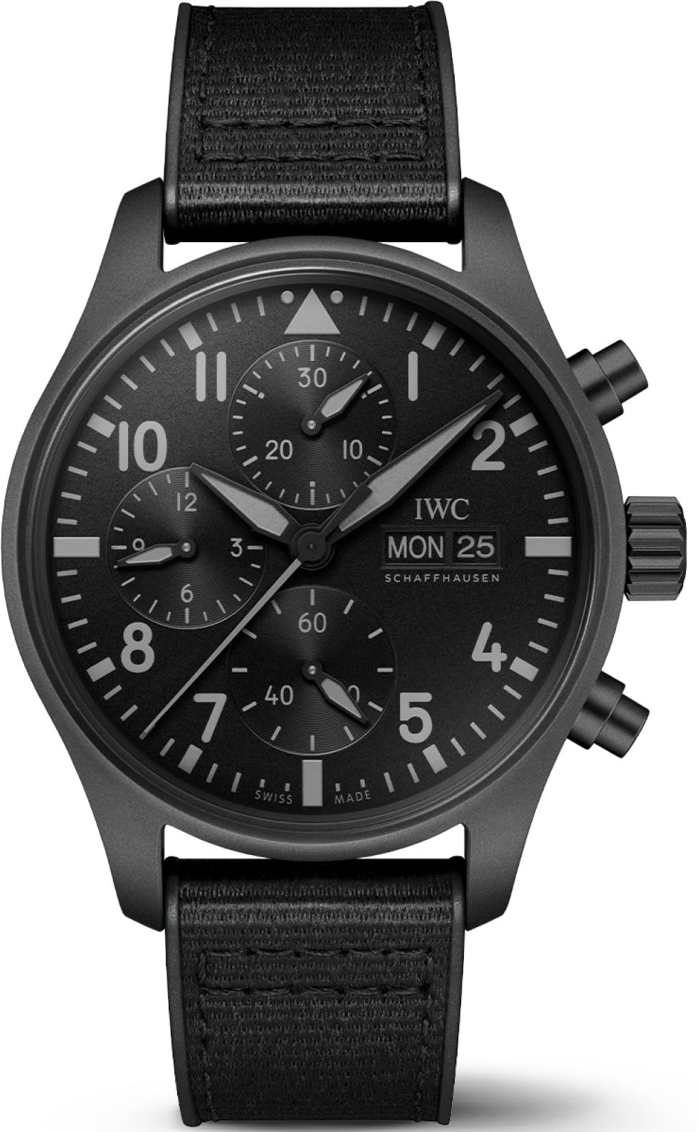 IWC Pilots Chronograph 41 Top Gun Ceratanium Watch IW388106 | C W ...