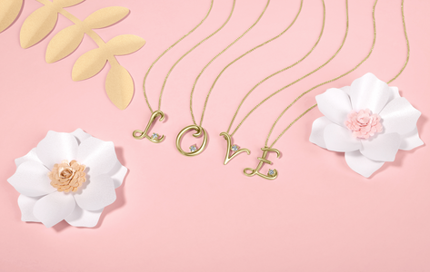 Diamond initial c necklace on sale