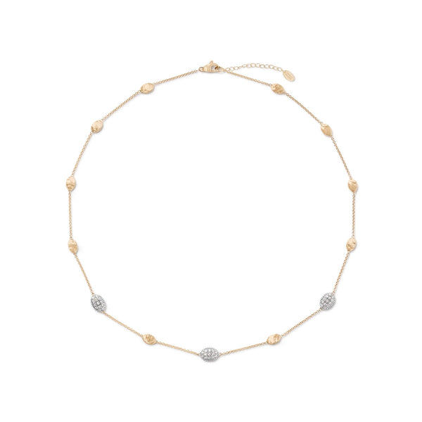Marco Bicego Siviglia 18ct Yellow Gold Diamond Necklace