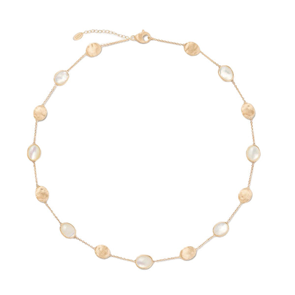 Marco Bicego Siviglia 18ct Yellow Gold Mother of Pearl Necklace