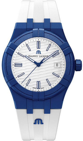 Maurice Lacroix Watch Aikon Quartz TIDE White AI2008-BBB11-300-0