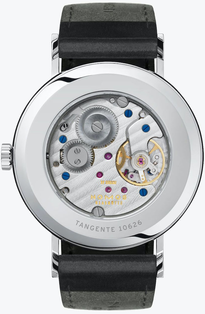 Nomos Glashutte Tangente 38 Sapphire Crystal Watch 164 C W
