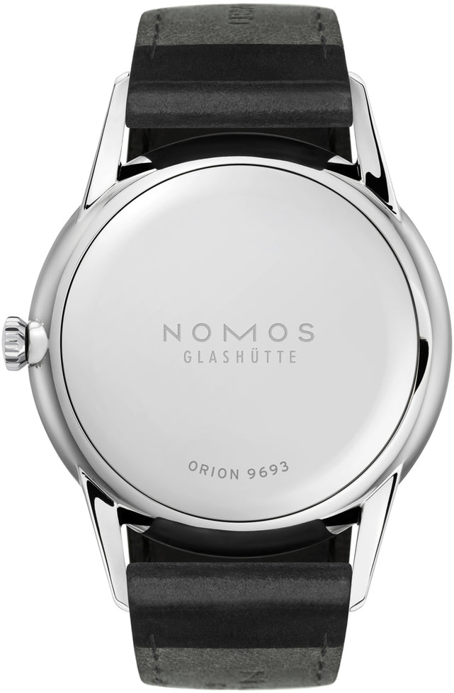 Nomos Glashutte Orion 38 Steel Back Watch 387 C W Sellors