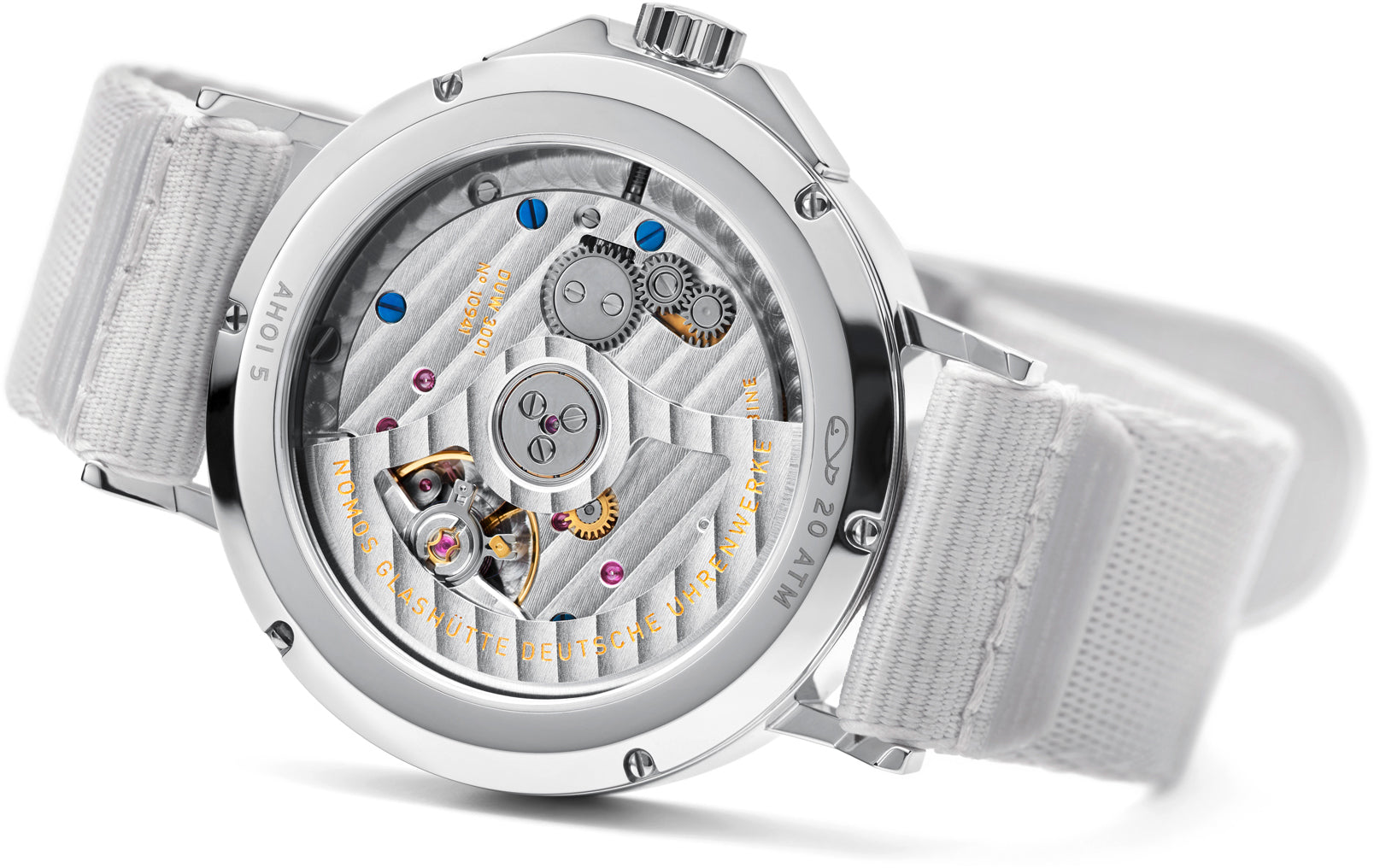 Nomos Glashutte Ahoi Neomatik Sapphire Crystal 560 C W Sellors Fine Jewellery