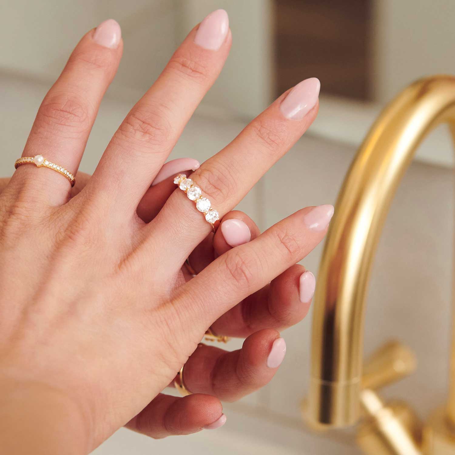 Sif Jakobs Ellera 18ct Gold Plated Sterling Silver Freshwater