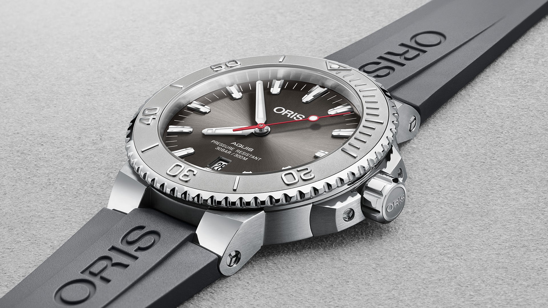 Oris Watch Aquis Date Relief Rubber