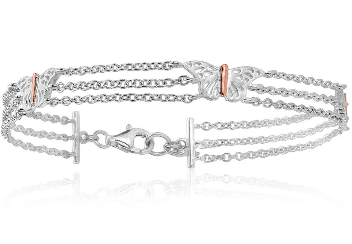Clogau butterfly top bracelet