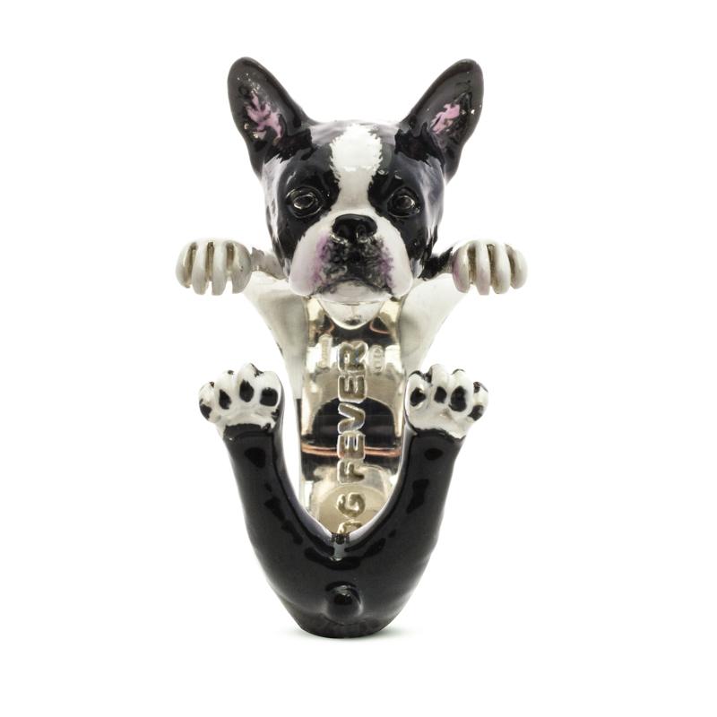 Silver boston terrier best sale