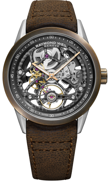 Raymond Weil Watch Freelancer Skeleton RW1212 Bronze 2785-SBC-60000