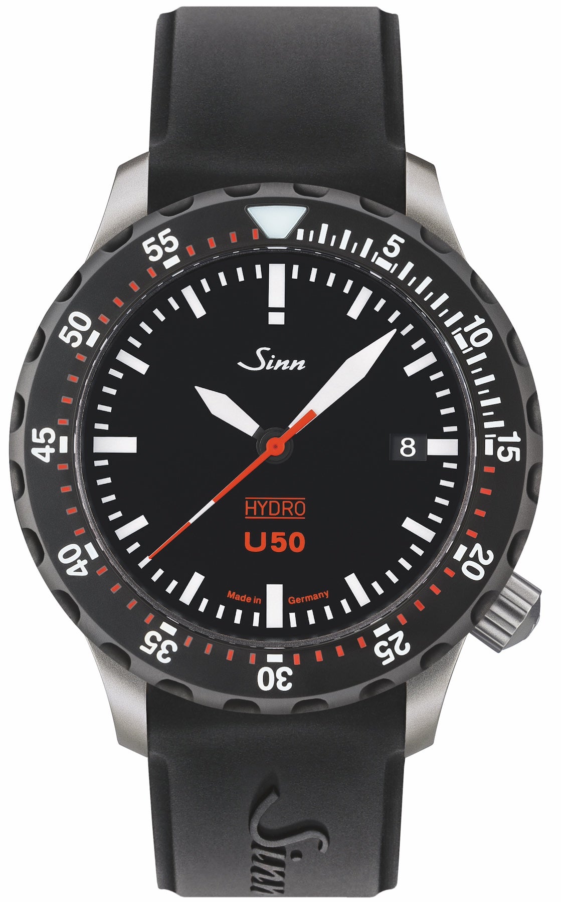 Sinn U50 Hydro SDR Silicone Black Watch 1051 040 Silicone Black C W sinn-u50-hydro-sdr-silicone-black-watch-1051-040-silicone-black-c-w