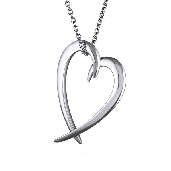 Shaun Leane Signature Sterling Silver Heart Necklace. SA019.SSNANOS.