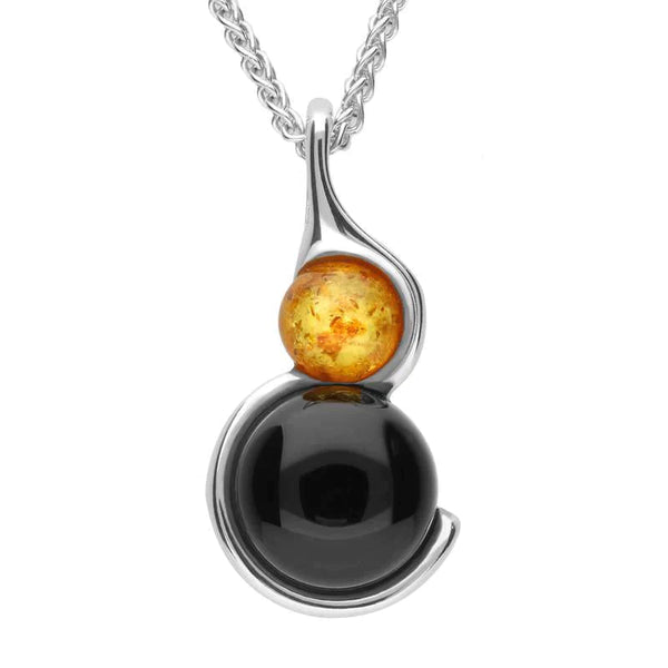 Jet stone pendant store