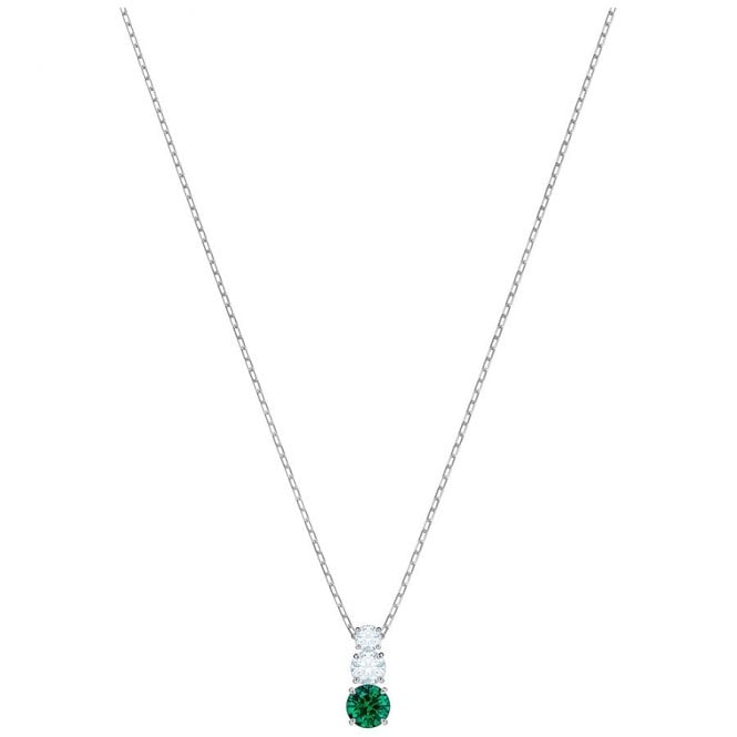 Swarovski green crystal necklace top