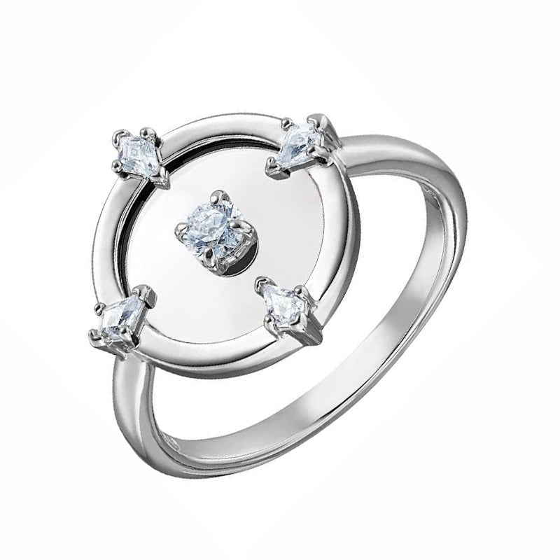 Swarovski discount claddagh ring