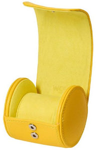 WOLF Watch Roll Black Tutti Frutti Yellow 680192