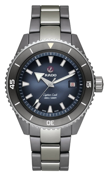 Rado Watch Captain Cook High Tech Ceramic Diver R32144202.