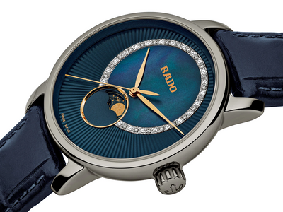 Rado Watch DiaMaster Quartz Moonphase R14055905 C W Sellors Luxury Watches