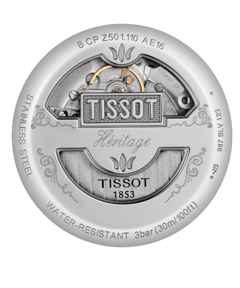 Tissot Watch Heritage 1948 T66171233 C W Sellors Luxury Watches